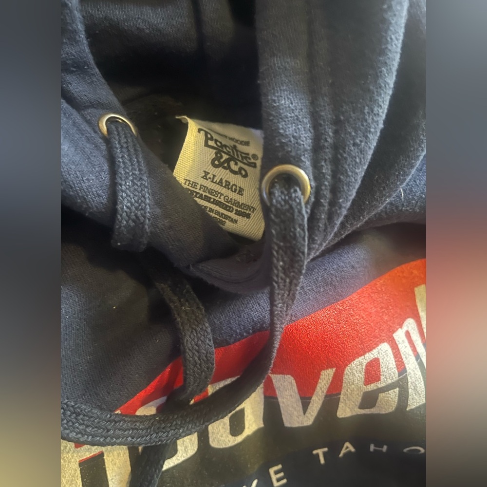 CO Navy Heavenly Lake Tahoe Hoodie - Picture 2 of 5